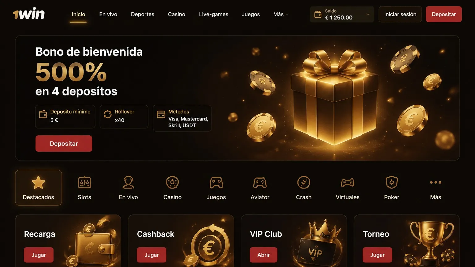 1win desde cada país: disponibilidad y forma de entrar — 1win