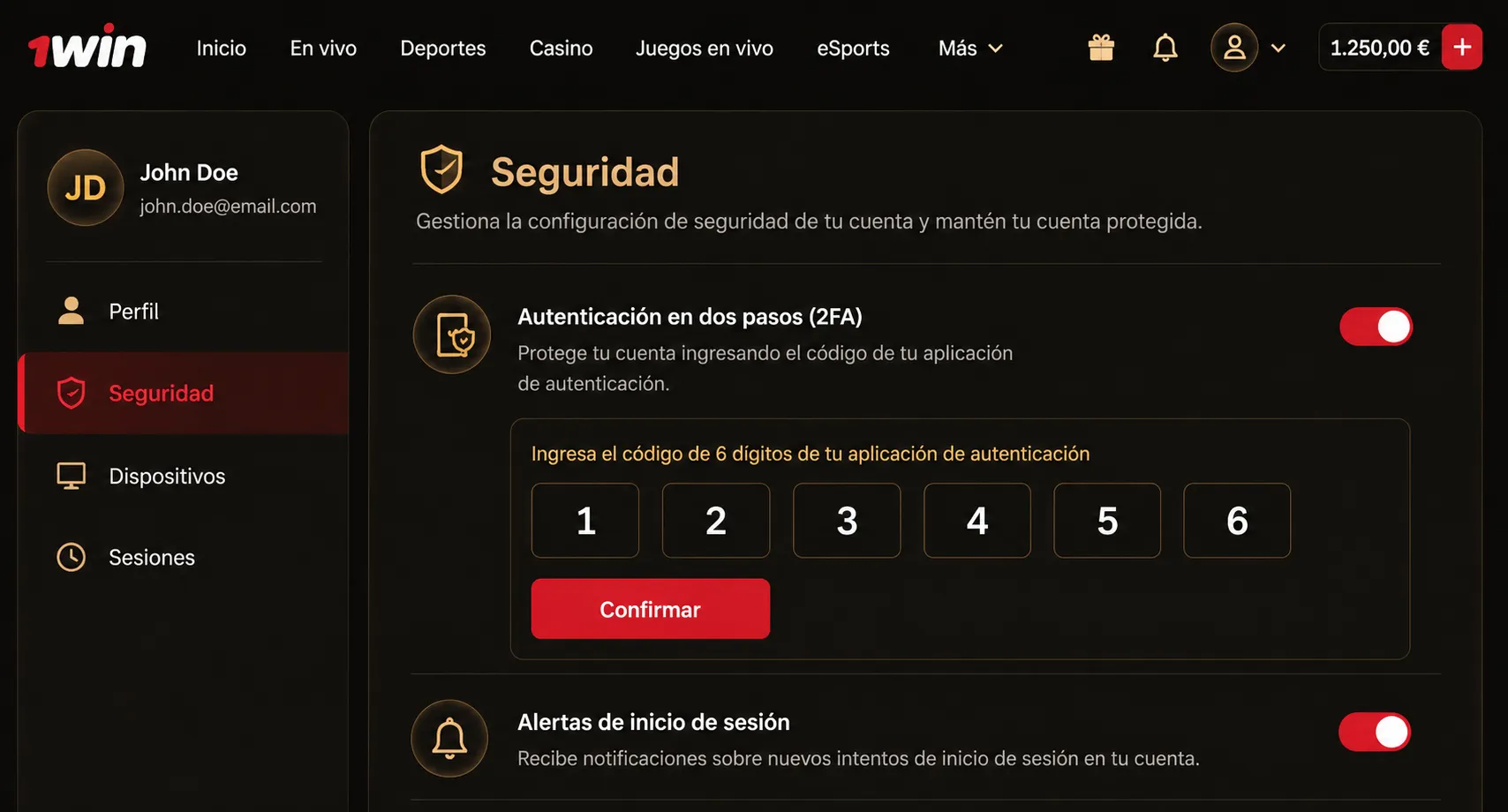 1win account security: verificación y control de dispositivos — 1win login