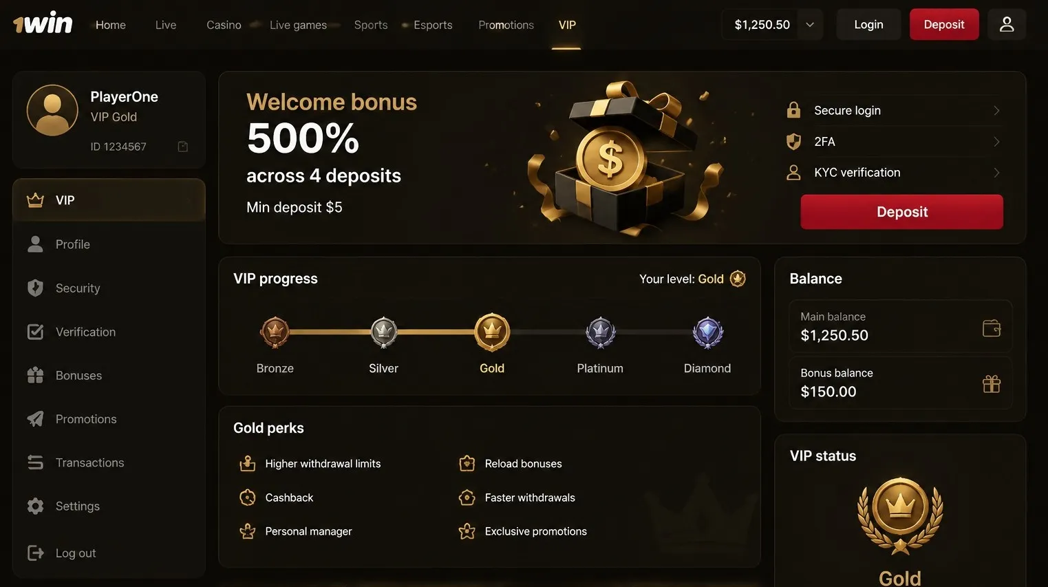 1 win login: getting back into a locked profile — 1win login